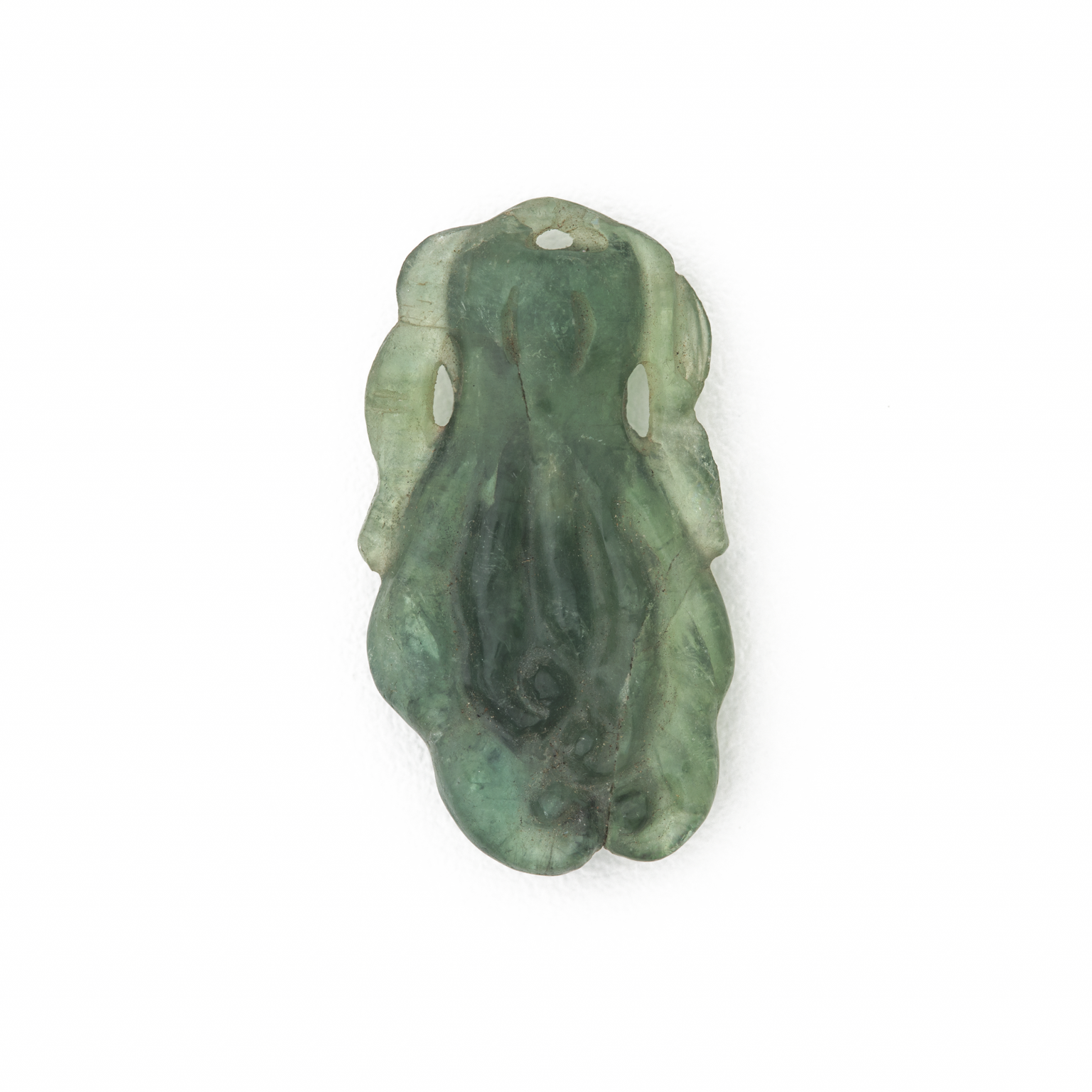 Tourmaline Chinese Buddhas hand Pendant