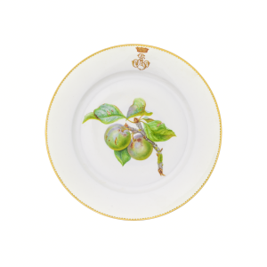 Serves French Porcelain Passionfruit Decorative Plate