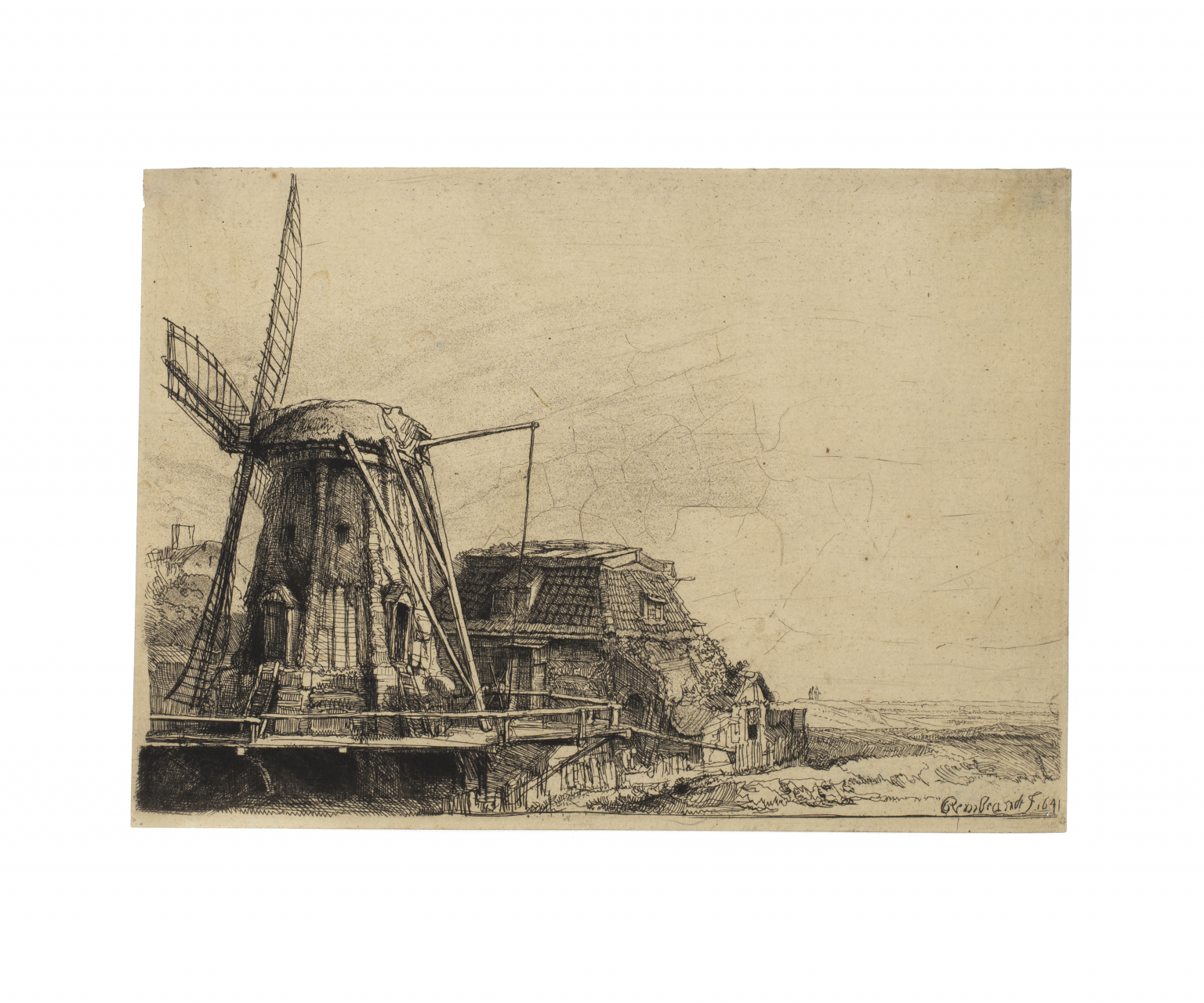 Rembrandt Van Rijn The Windmill