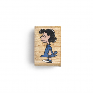 Angry Lucy Rubber Stamp