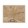 Italian Riviera Old Map