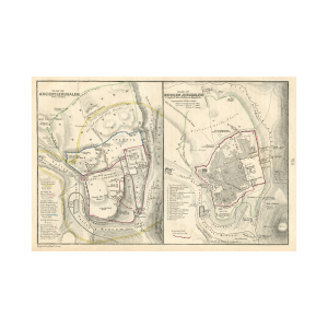 Plan of Ancient Jerusalem Plan of Modern Jerusalem