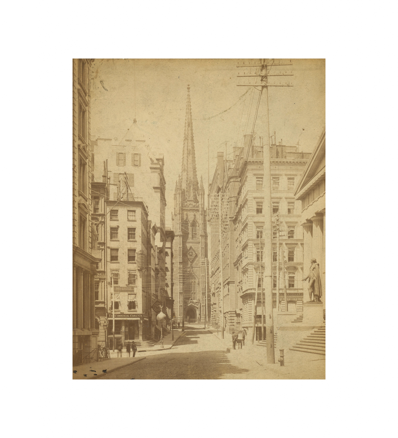 Old Wall Street Photograph