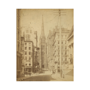 Old Wall Street Photograph