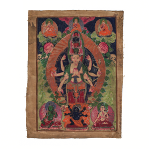 Antique Tibetan Thangka Painting