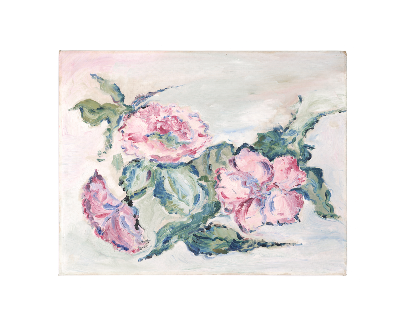 Vintage Floral Still Life Painting