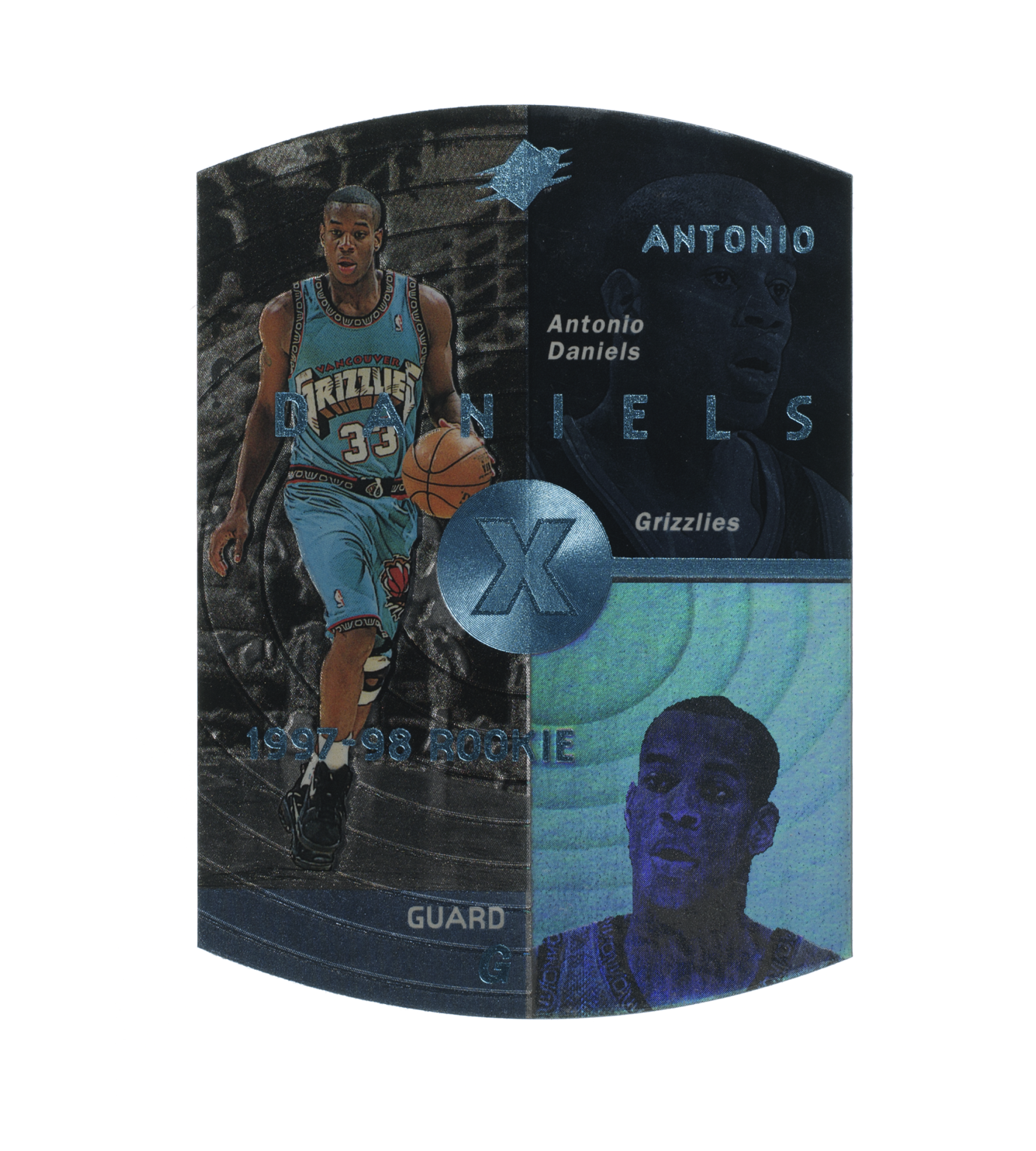 Antonio Daniels 1997-98 Rookie Upper Deck SPX Blue