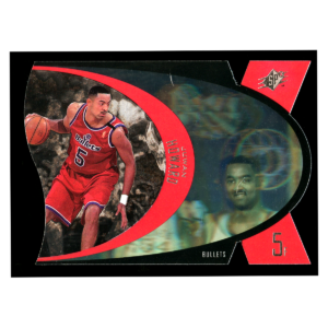 Juwan Howard 1997 Upper Deck Spx #50 Washington Bullets Basketball Card