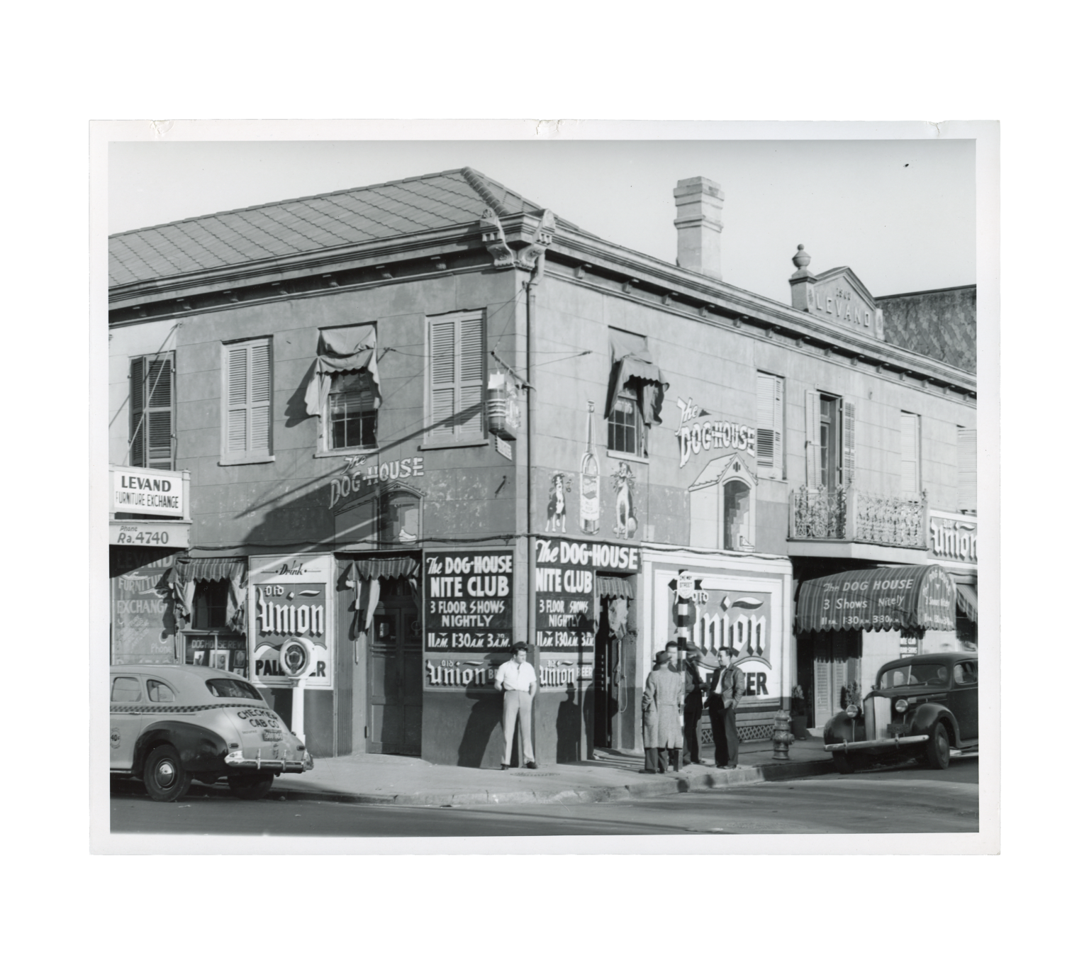 Marian Post Wolcott, August 1940 - Old building. New Orleans, Louisiana - Gelatin Silver Print, FSA (Farm Security Administration)