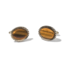 Vintage Tigers Eye Cabochon Cufflinks