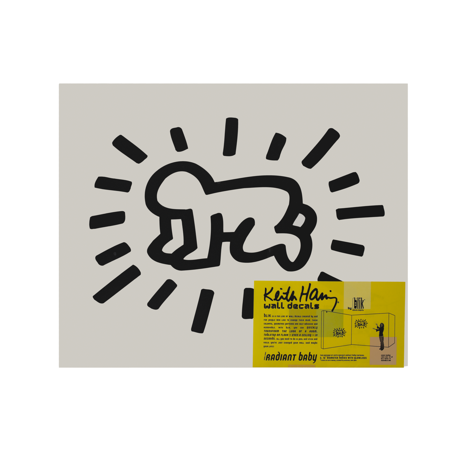 Keith Harring Radiant Baby Wall Decals