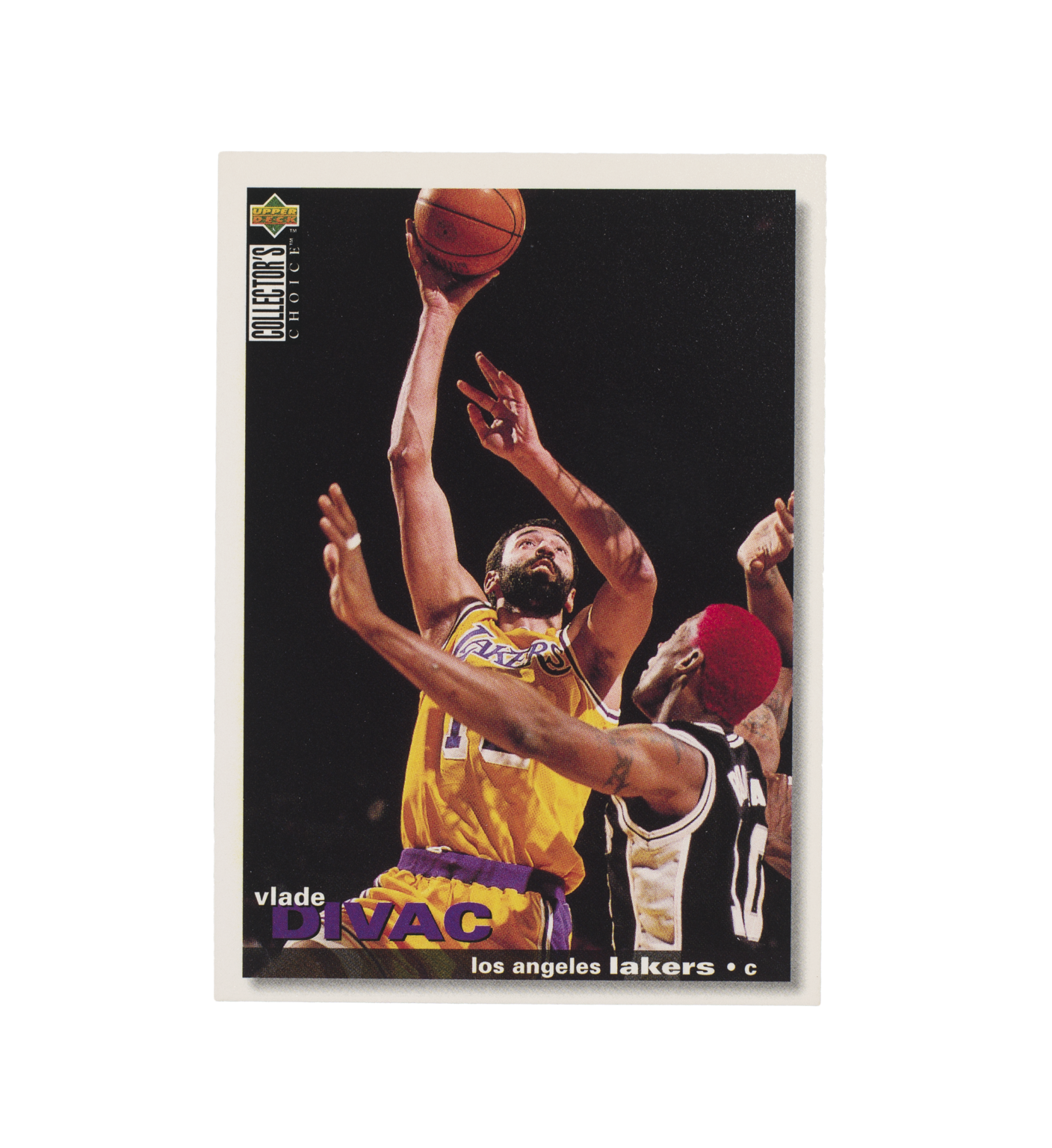 Vlade Divac 1995 Upper Deck Collectors Choice