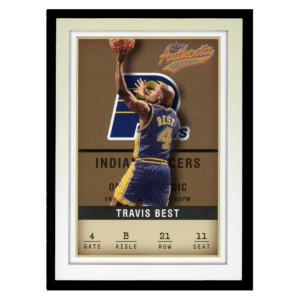 Travis Best Fleer Authentix Baseketball