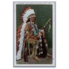 Osage Indian Pahsetopath Vintage Postcard