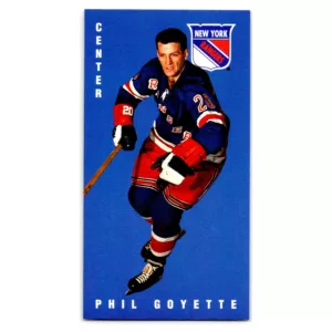 Phil Goyette New York Rangers Parkhurst Tallboy 1994