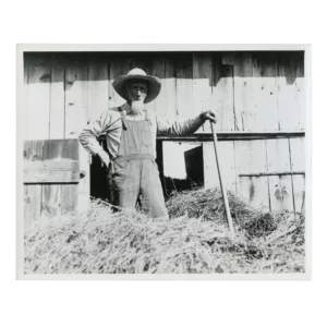Vermont Farmer Photograph