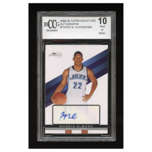 Morris Almond Topps Signature 2009 BCCG10