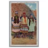 Seminole Indian Medicine Men Florida Vintage Postcard
