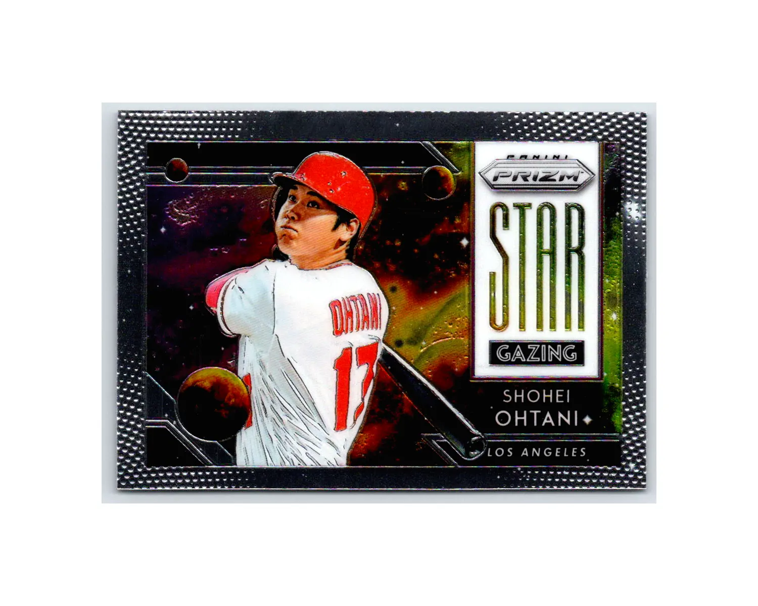 Shohei Ohtani Panini Prizm Star Gazing Prizm 2019 - All The Decor