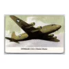 Douglas C-54 United States Fighting Plane Cracker Jack Card