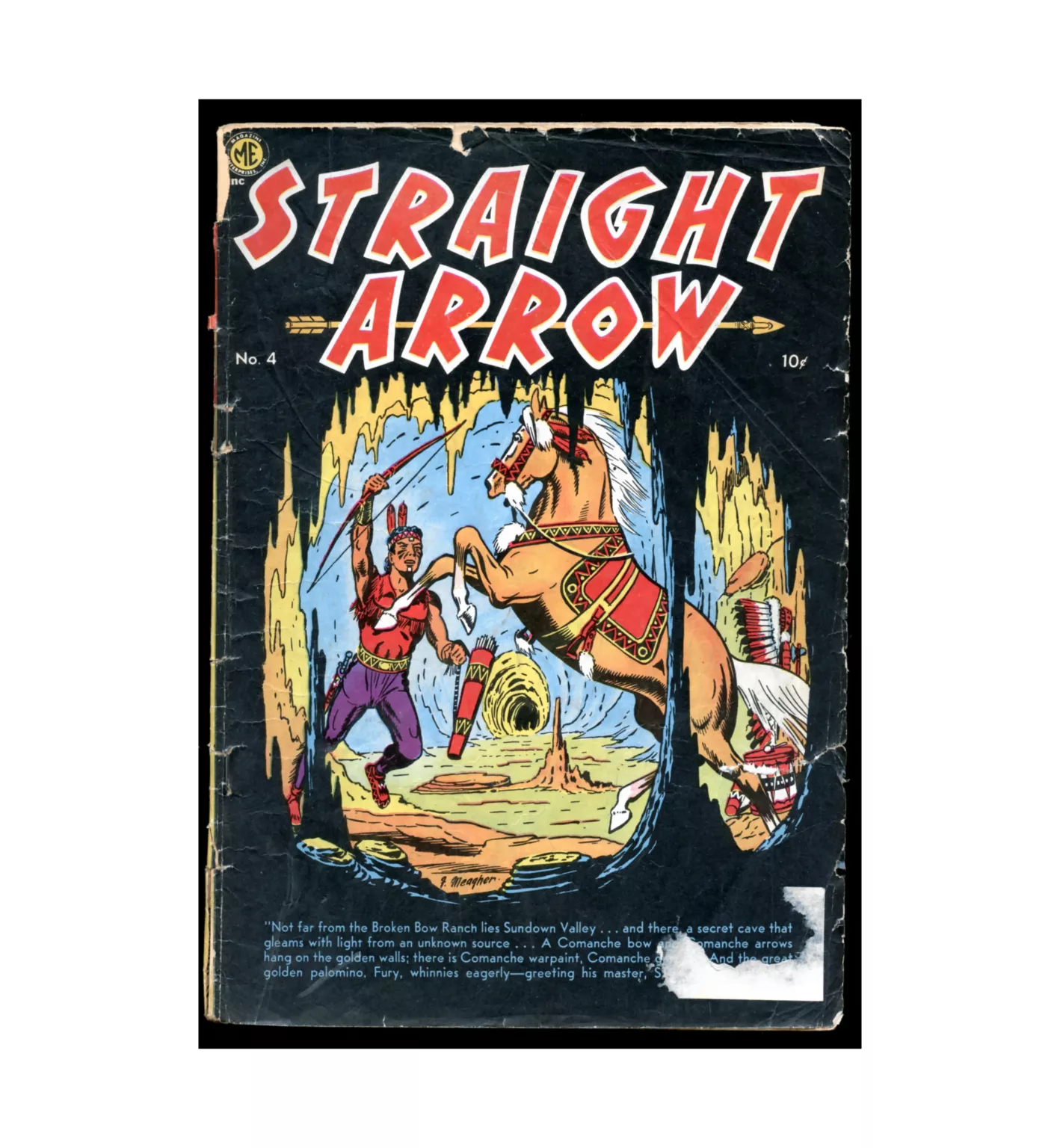 Straight Arrow #4 1950 Magazine Enterprises