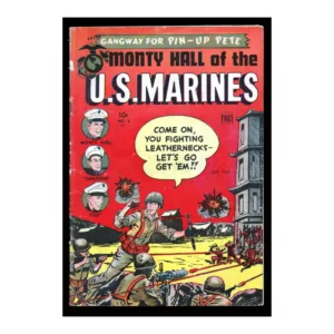 Monthly Hall Of The U.S. Marines #2 1951 Toby Press