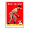 Bob Speake San Francisco Giants 1958 Topps