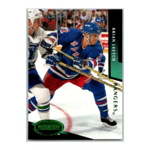 Brian Leetch New York Rangers Emerald Ice Parkhurst 1993