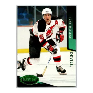 John MacLean New Jersey Devils Emerald Ice Parkhurst 1993