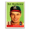 Ed Mathews Milwaukee Braves Topps 1958