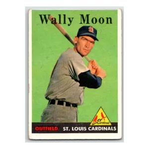 Wally Moon St. Louis Cardinals 1958 Topps