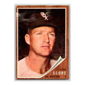 Herb Score Chicago White Sox 1962 Topps