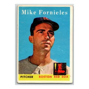 Mike Fornieles Boston Red Sox 1958 Topps
