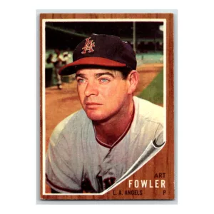 Art Fowler L.A. Angels 1962 Topps