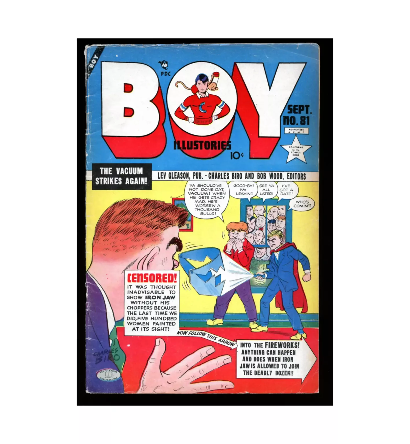 Boy Illustories #81 1952 Lev Gleason Publications