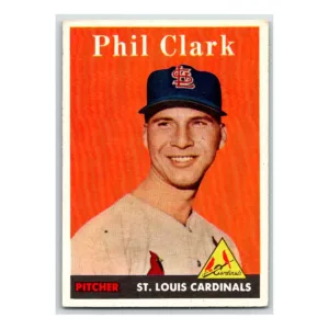 Phil Clark St. Louis Cardinals 1958 Topps