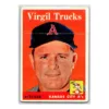 Virgil Trucks Kansas City A's 1958 Topps