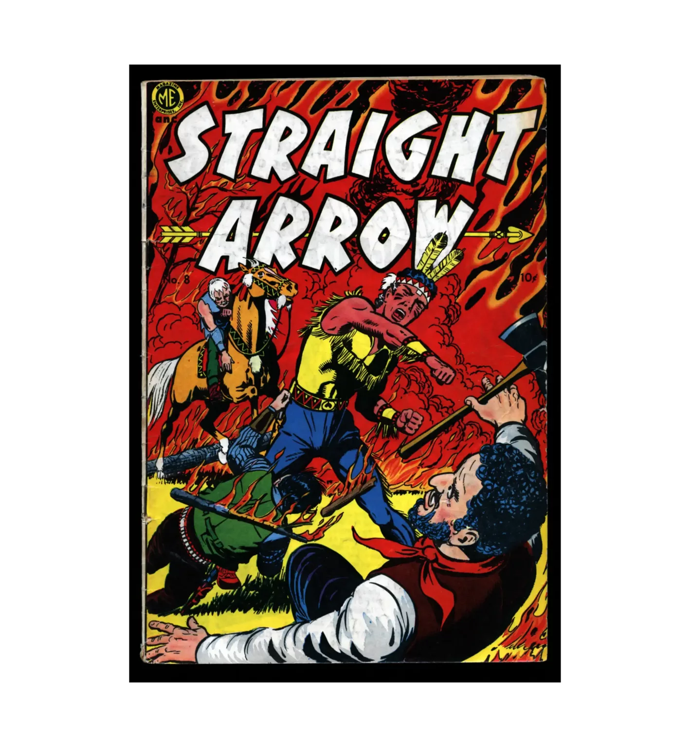 Straight Arrow #8 1950 Magazine Enterprises