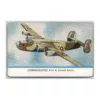 Consolidated B-24 United States Fighting Plane Cracker Jack Card