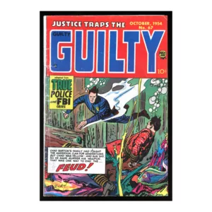 Justice Traps The Guilty #67 1954 Prize Comics