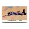 Vickers Wellington III England Fighting Plane Cracker Jack Card