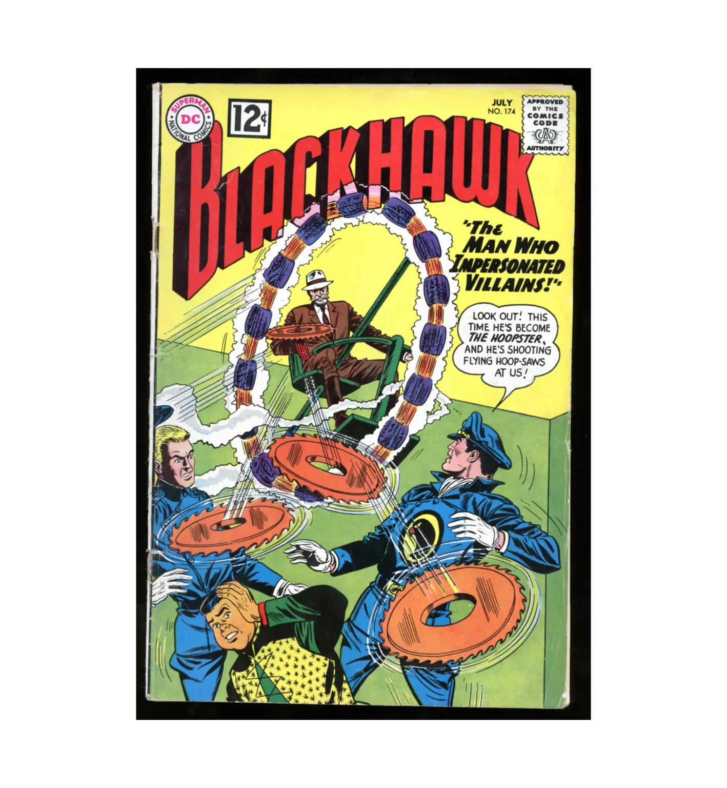 Blackhawk #174 1962 DC Comics