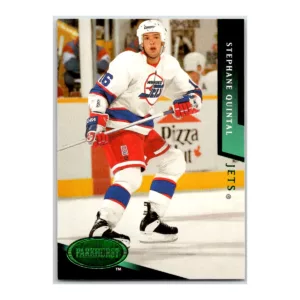 Stephane Quintal Winnipeg Jets Emerald Ice Parkhurst 1993