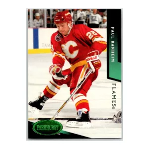 Paul Panheim Calgary Flames Emerald Ice Parkhurst 1993