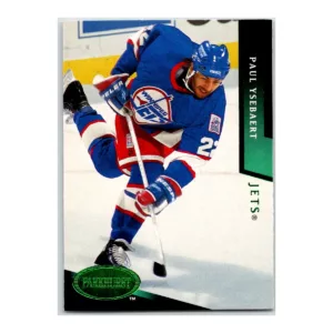 Paul Ysebaert Winnipeg Jets Emerald Ice Parkhurst 1993