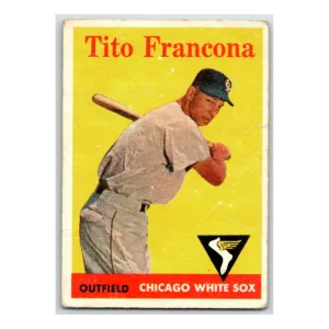 Tito Francona Chicago White Sox 1958 Topps