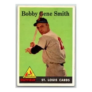 Bobby Gene Smith St. Louis Cards 1958 Topps