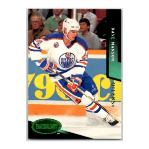 Dave Manson Edmonton Oilers Ice Parkhurst 1993