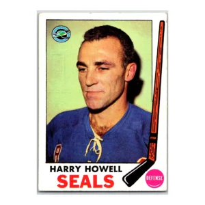 Harry Howell Oakland Seals Topps 1969