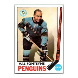 Val Fonteyne Pittsburgh Penguins Topps 1969